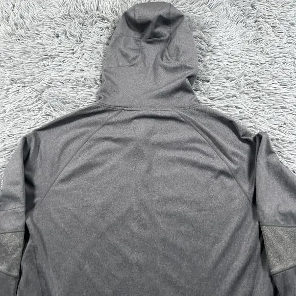 Hylete Jacket Extra Large Gray Hoodie Full Zip Athletic Workout Gym Pocket Mens - Picture 14 of 16